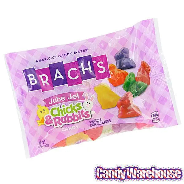 Brach's Jube Jel Chicks and Rabbits Candy: 12-Ounce Bag