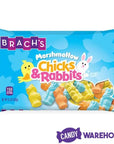 Brach's Marshmallow Chicks and Rabbits: 30-Piece Bag