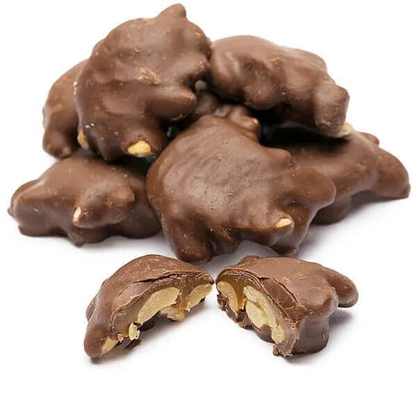 Brach's Milk Chocolate Caramel Peanut Clusters Candy: 10-Ounce Bag