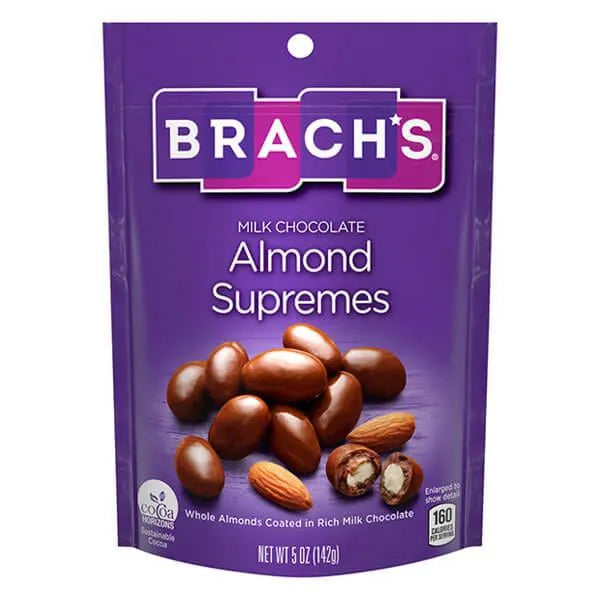 Brach's Milk Chocolate Covered Almond Supremes: 2.5LB Box