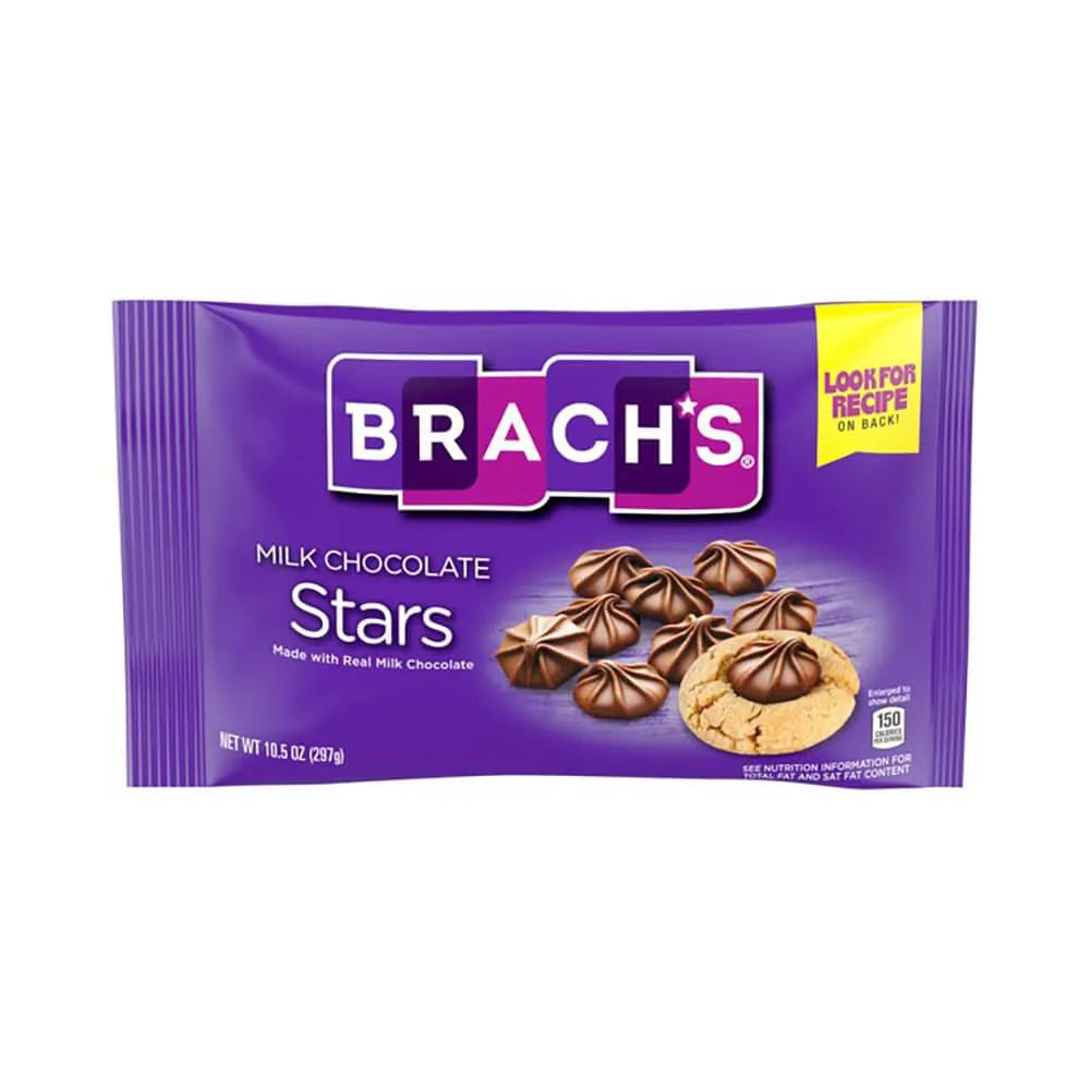 Brach's Milk Chocolate Stars Candy Drops: 10.5-Ounce Bag