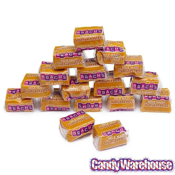 Brach's Milk Maid Caramel Squares: 5LB Box