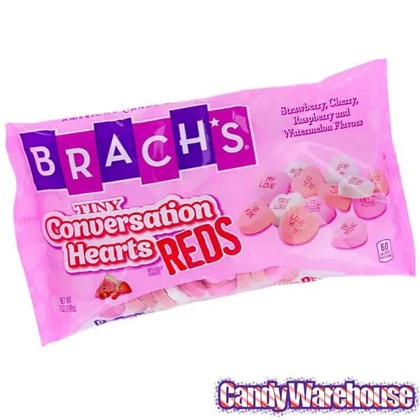 Brach's Reds Tiny Conversation Hearts: 7-Ounce Bag