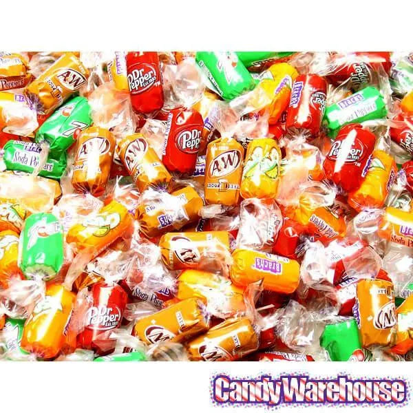 Brach's Soda Poppers Hard Candy: 6LB Bag