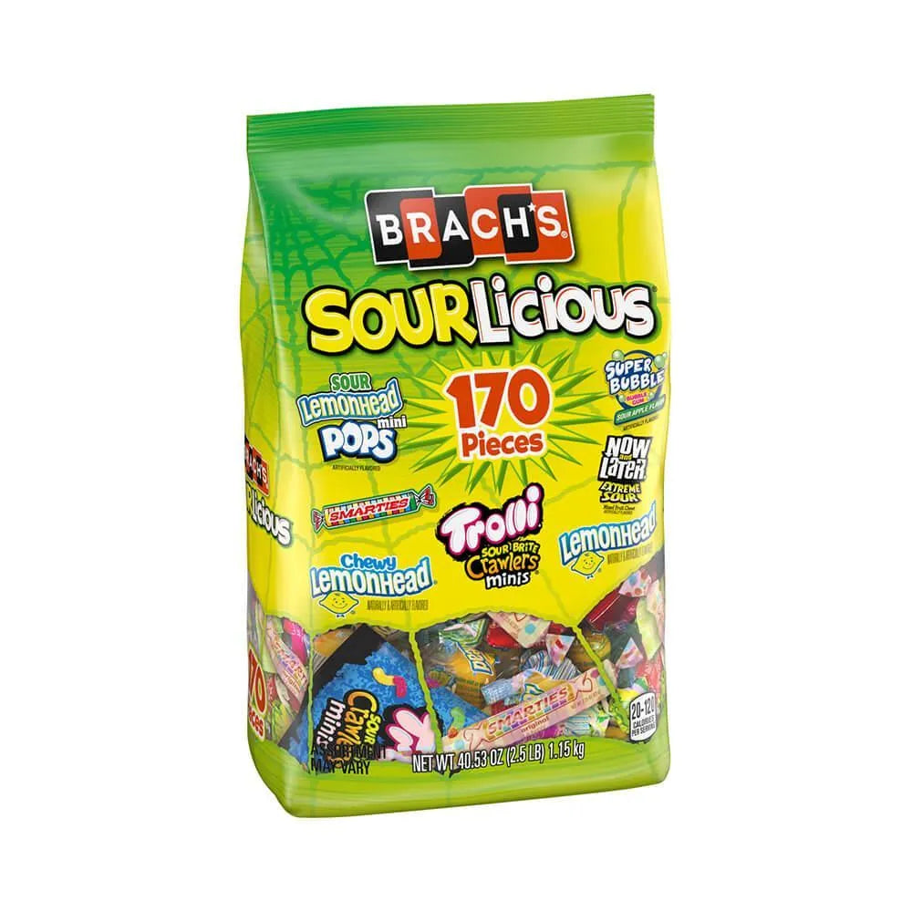 Brach's Sourlicious Bulk Candy Assortment: 170-Piece Bag