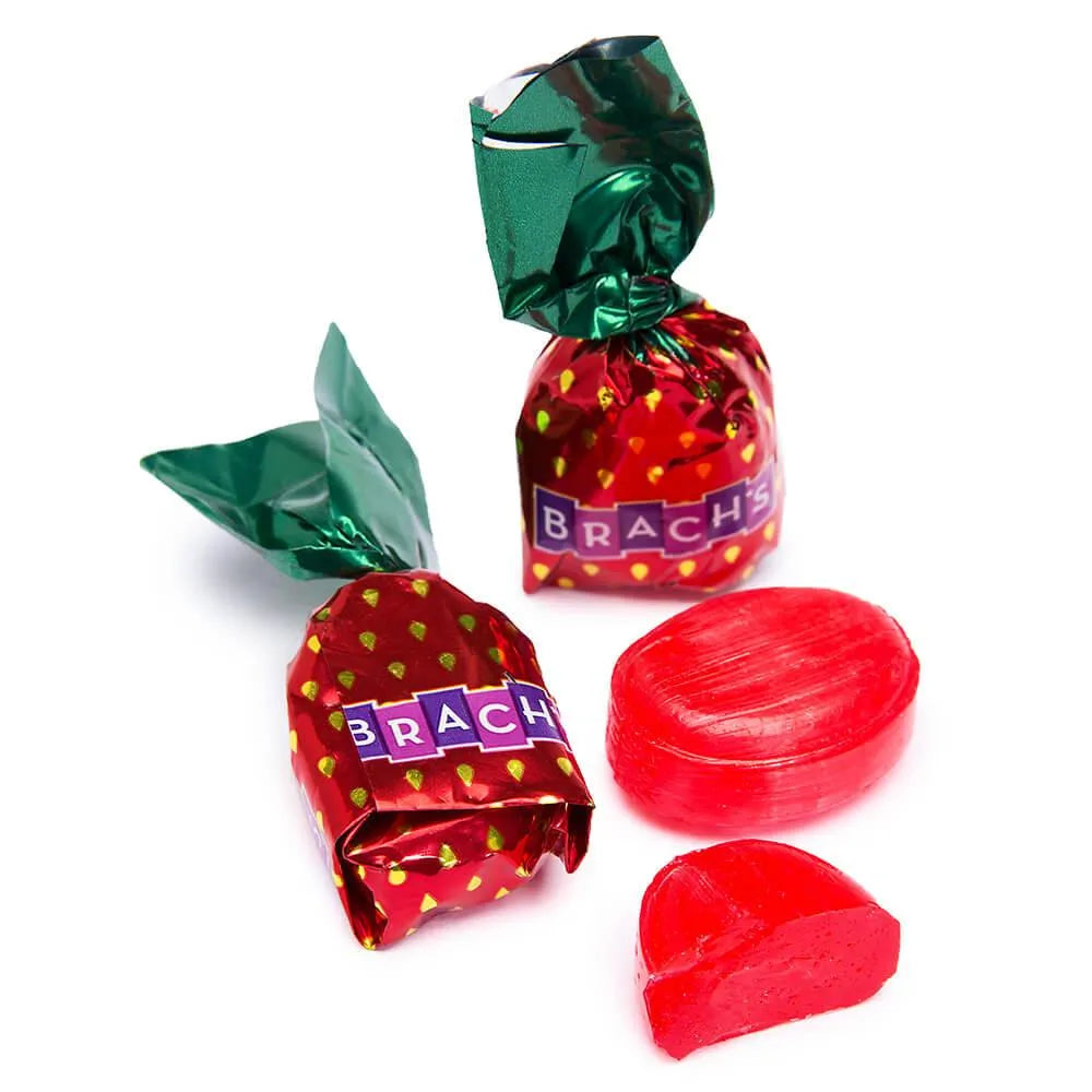 Brach's Strawberry Bon Bons Candy: 5LB Bag