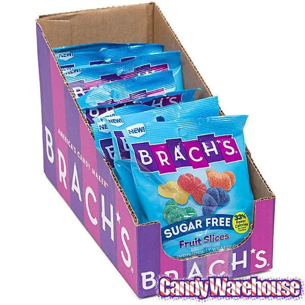 Brach's Sugar Free Candy Fruit Jelly Slices: 2.25LB Box