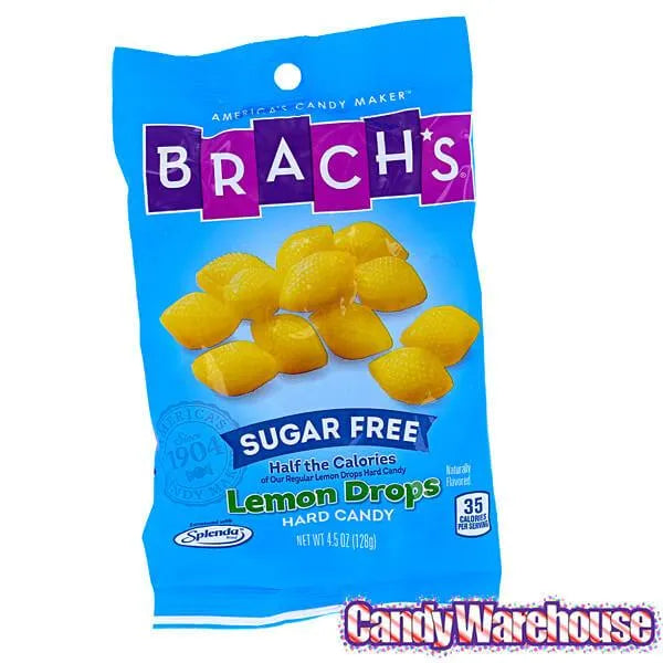 Brach's Sugar Free Lemon Drops Candy: 3.375LB Box