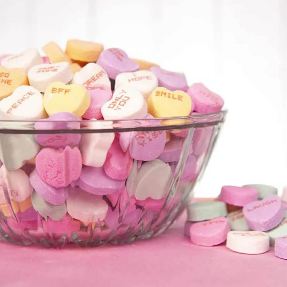 Brach's Tiny Conversation Candy Hearts: 24-Piece Display