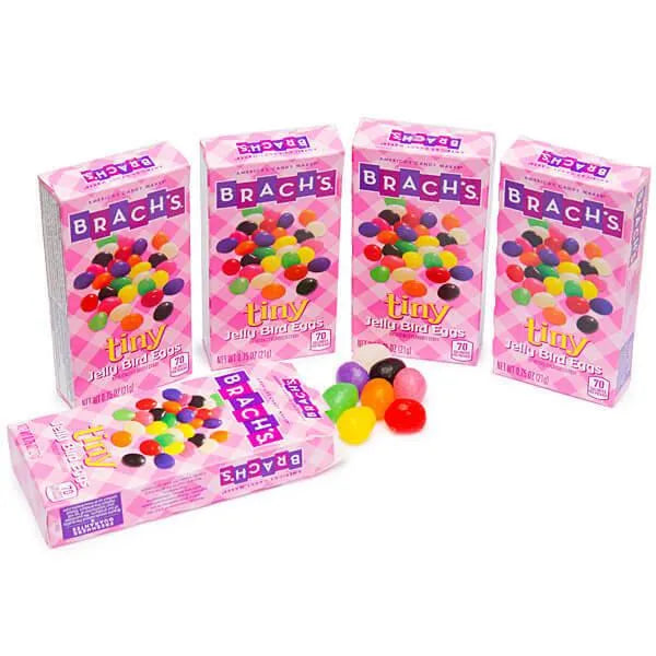 Brach's Tiny Jelly Bird Eggs Candy Packs: 120-Piece Box