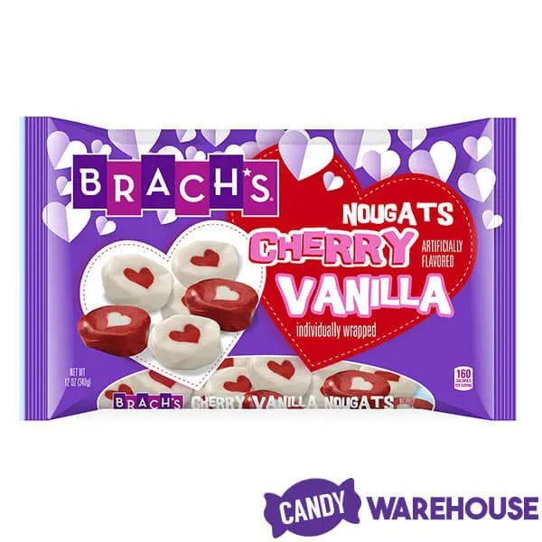 Brach's Valentine Cherry Vanilla Nougats: 12-Ounce Bag