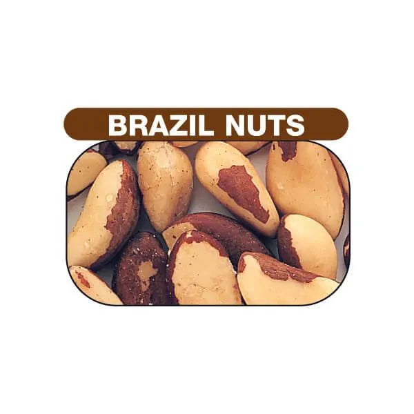 Brazil Nuts - Shelled Raw: 44LB Bag