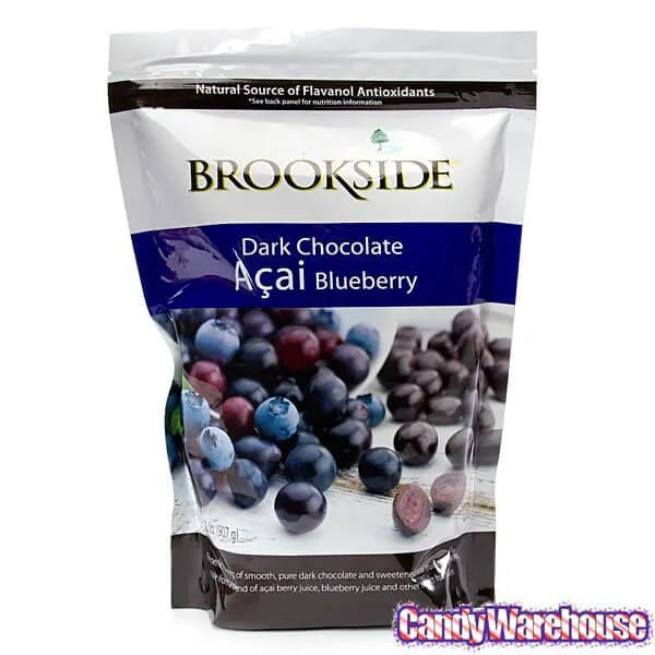 Brookside Dark Chocolate Covered Acai Blueberry Candy: 2LB Bag