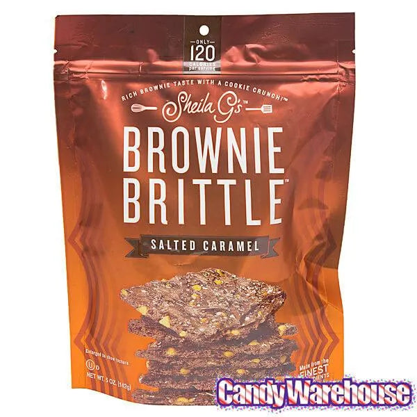 Brownie Brittle - Salted Caramel: 5-Ounce Bag