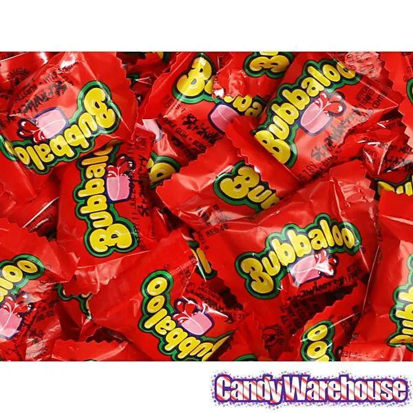 Bubbaloo Liquid Filled Bubblegum - Strawberry: 47-Piece box