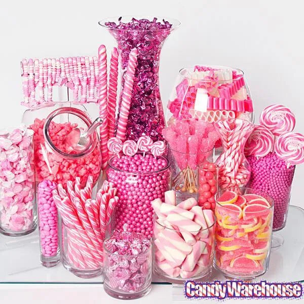 Bubblegum Hard Candy Sticks: 100-Piece Box