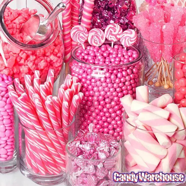 Bubblegum Hard Candy Sticks: 100-Piece Box