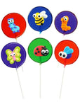 Bugs Hard Candy Lollipops: 12-Piece Pack