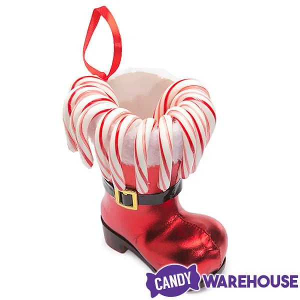 Burton and Burton Red Santa Boot Candy Cane Holder