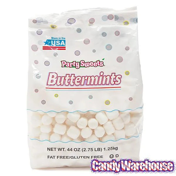 Butter Mints Creams - White: 2.75LB Bag