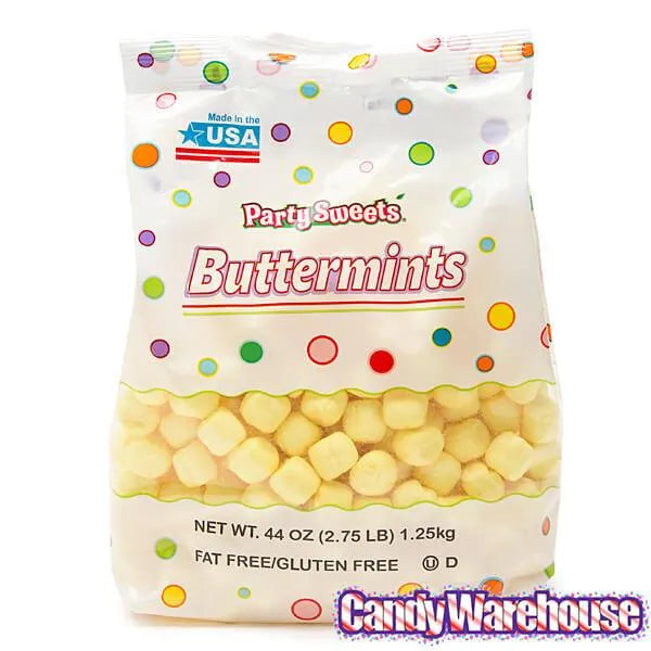 Butter Mints Creams - Yellow: 2.75LB Bag