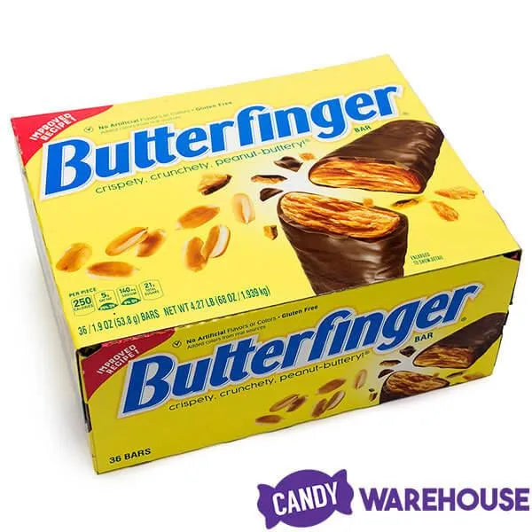 Butterfinger Candy Bars: 36-Piece Box