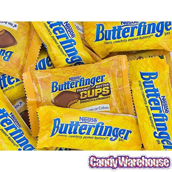 Butterfinger Fun Size Candy Bars Assortment: 40-Piece Bag