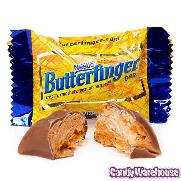 Butterfinger Mini Size Candy Bars: 5LB Bag