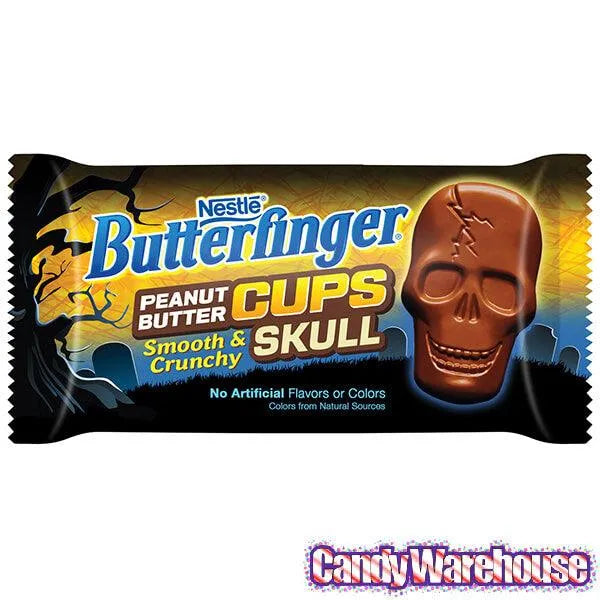 Butterfinger Peanut Butter Cups Skulls: 10.8-Ounce Bag