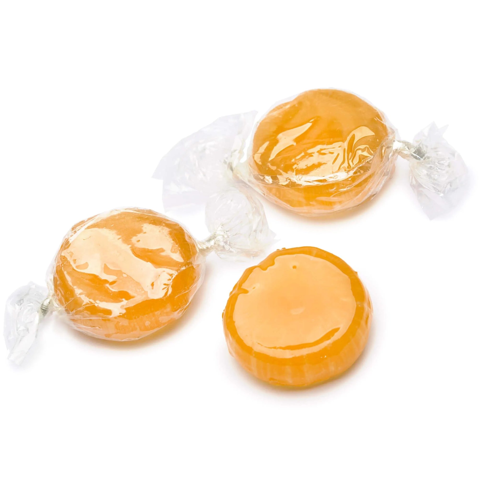 Butterscotch Buttons Hard Candy: 5LB Bag