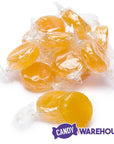 Butterscotch Buttons Hard Candy: 5LB Bag