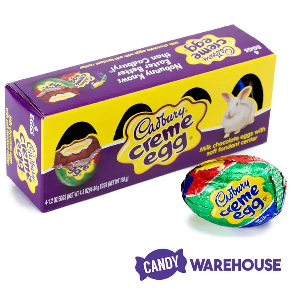 Cadbury Creme Eggs: 4-Piece Box