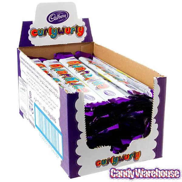 Cadbury Curly Wurly Candy Bars: 60-Piece Box