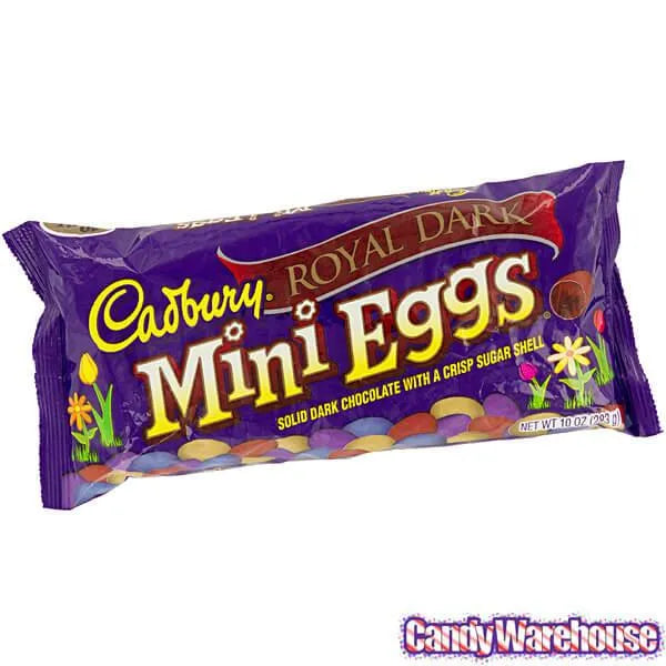 Cadbury Dark Chocolate Mini Eggs: 10-Ounce Bag