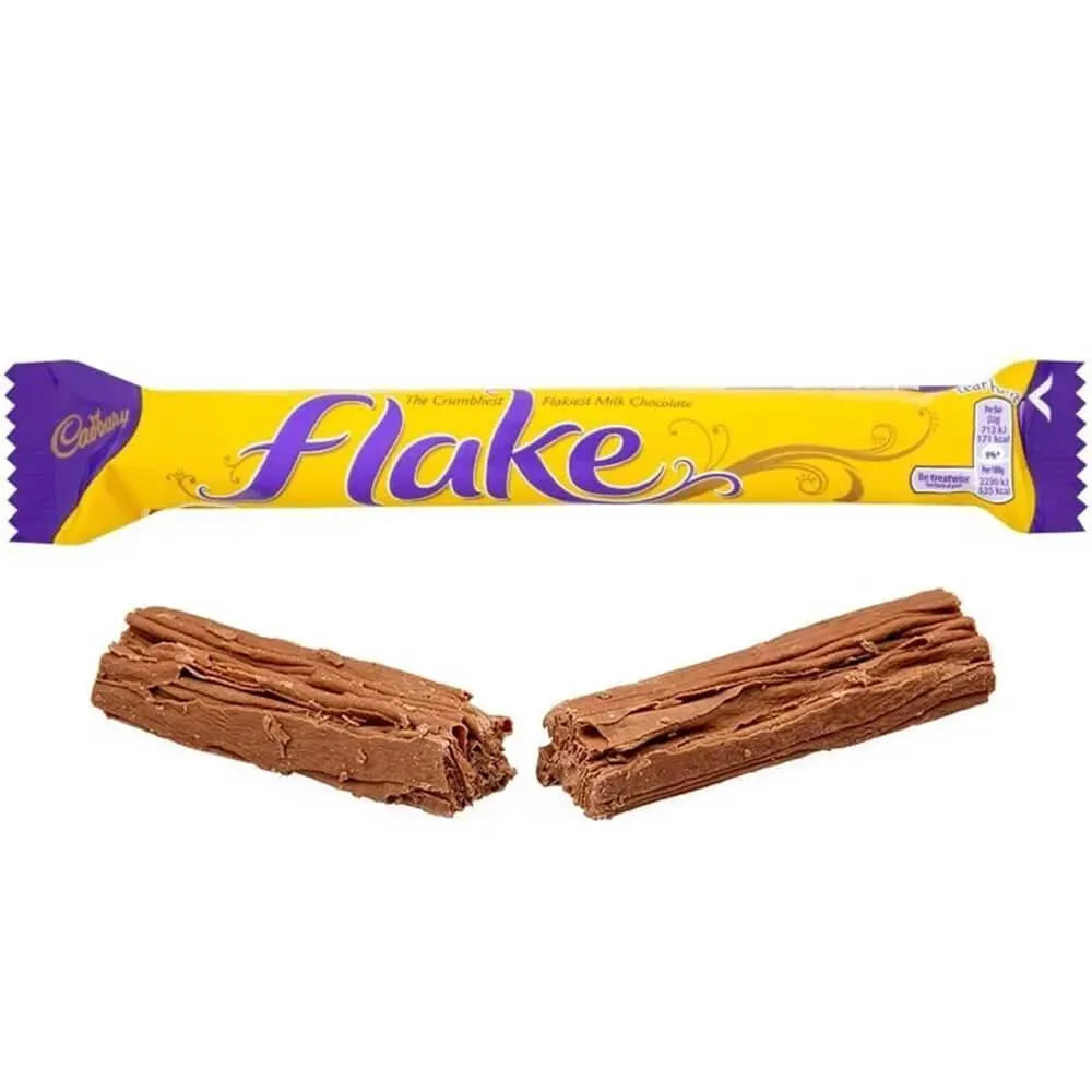 Cadbury Flake Chocolate Bars: 24-Piece Box