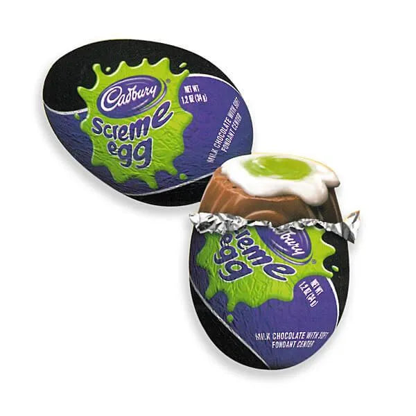 Cadbury Screme Eggs Halloween Candy: 48-Piece Box