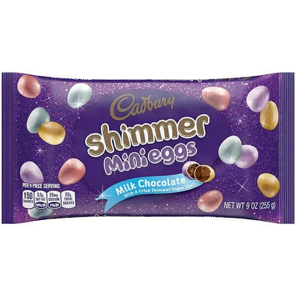 Cadbury Shimmer Milk Chocolate Mini Eggs: 9-Ounce Bag