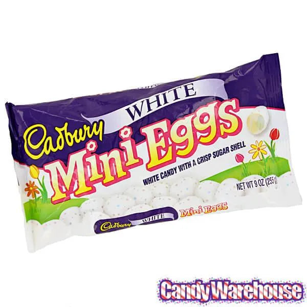 Cadbury White Chocolate Mini Eggs: 9-Ounce Bag