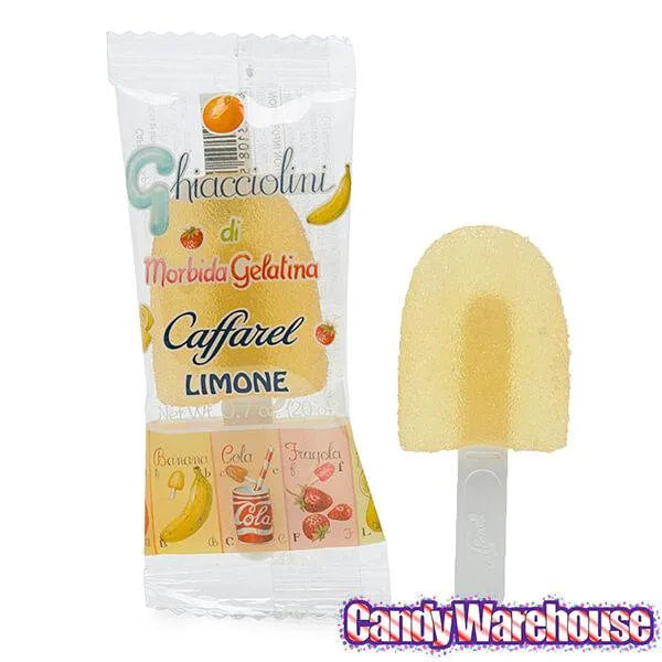 Caffarel Italian Jelly Candy Lollipops: 6-Piece Set