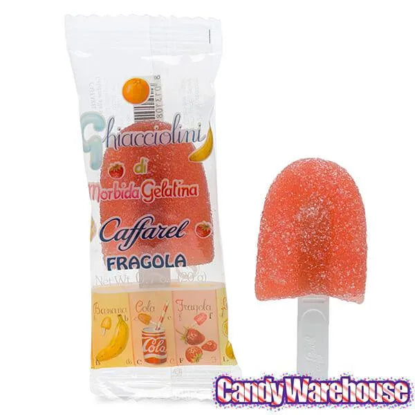 Caffarel Italian Jelly Candy Lollipops: 6-Piece Set