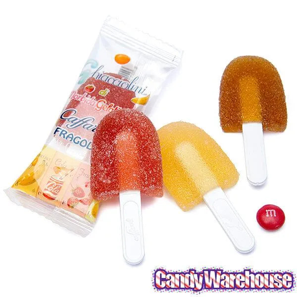 Caffarel Italian Jelly Candy Lollipops: 6-Piece Set