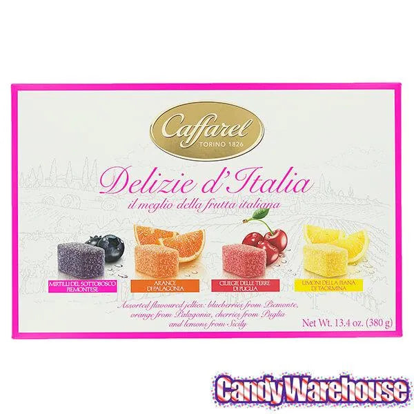 Caffarel Italian Mini Fruit Jellies Assortment: 30-Piece Gift Box