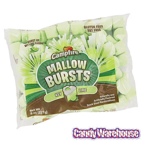 Campfire Mallow Bursts Marshmallows - Key Lime: 8-Ounce Bag