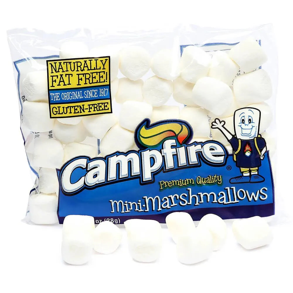 Campfire Mini Marshmallows Packs - White: 12-Piece Box