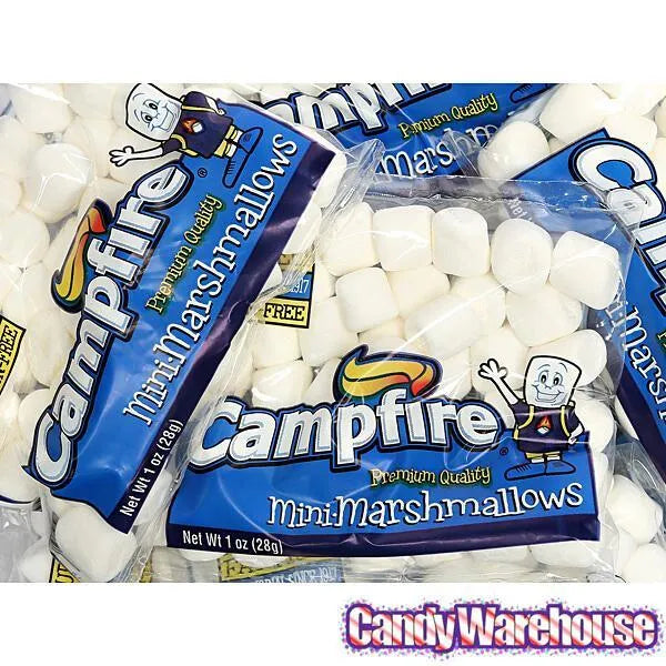 Campfire Mini Marshmallows Packs - White: 12-Piece Box