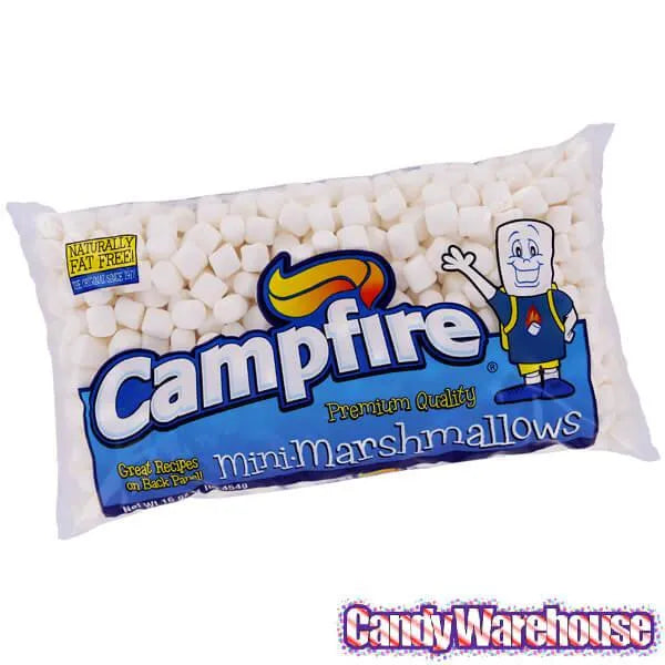 Campfire Mini Marshmallows - White: 16-Ounce Bag