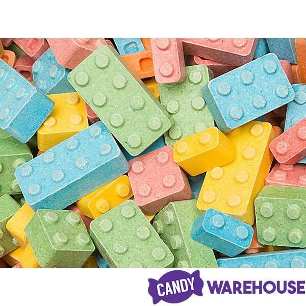 Candy Blox Building Blocks: 27-Ounce Tub