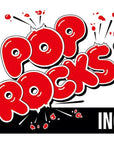 Candy Cane Pop Rocks Candy Packs: 24-Piece Box