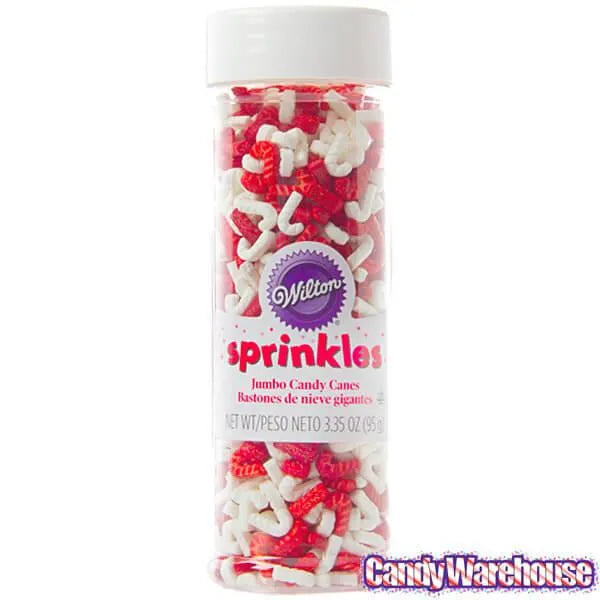 Candy Cane Sprinkles: 3.9-Ounce Bottle