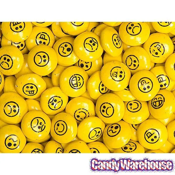 Candy Coated Milk Chocolate Drops - Emojis: 2LB Bag